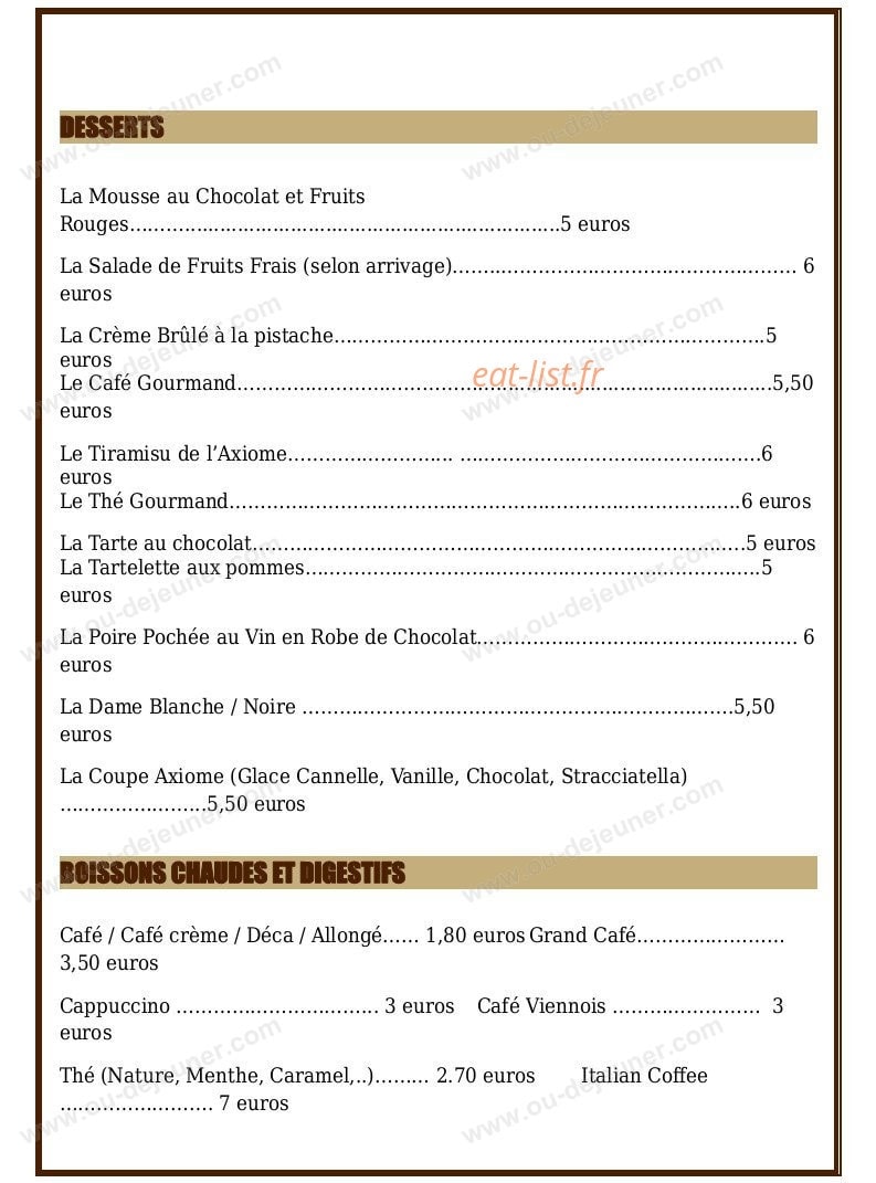 L'Axiome — carte page 7