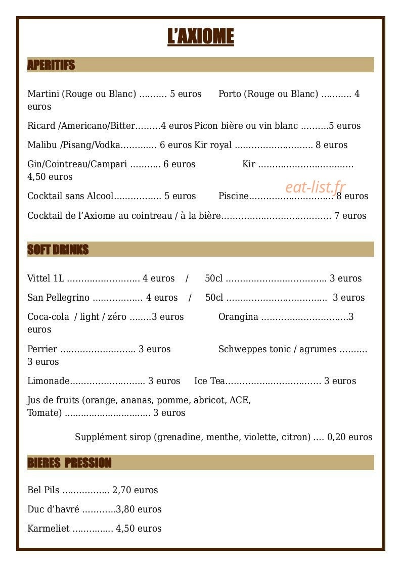 L'Axiome — carte page 2