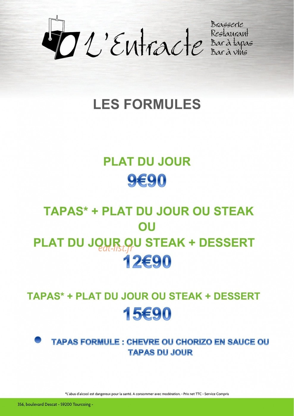 L'entracte — carte page 5