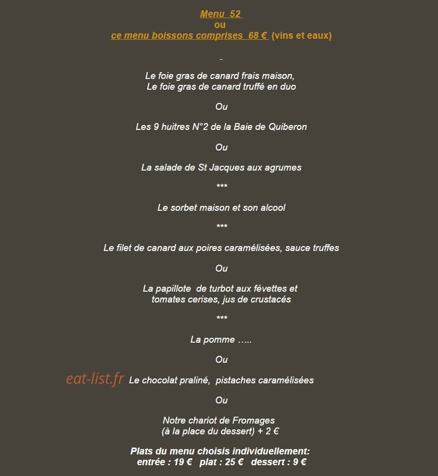 La Baratte — carte page 2