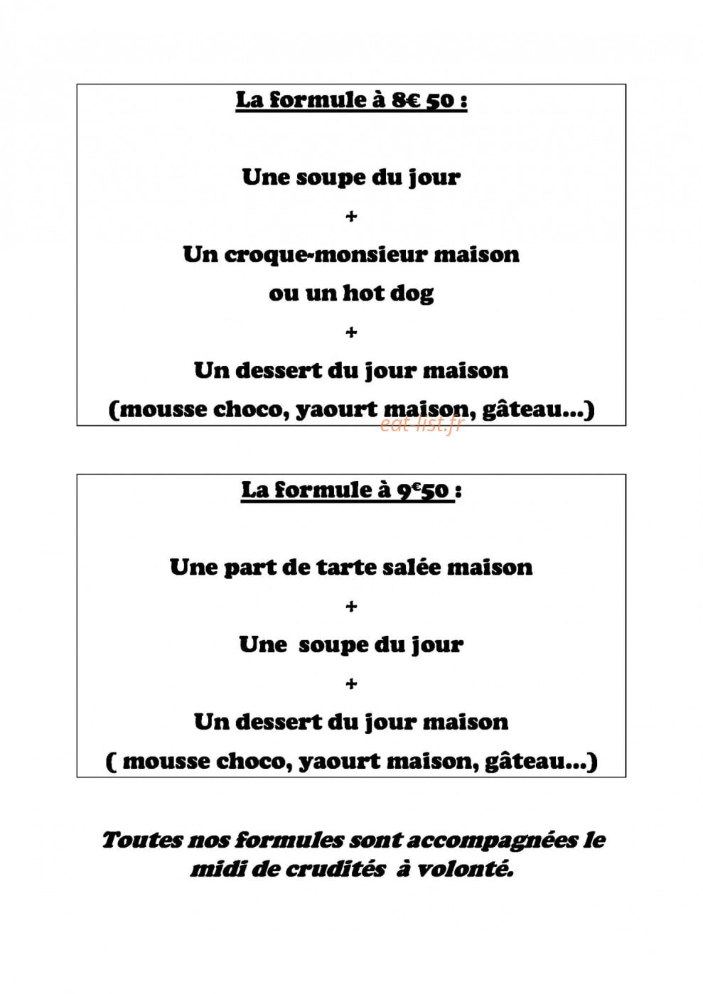 Le chamalo — carte page 2