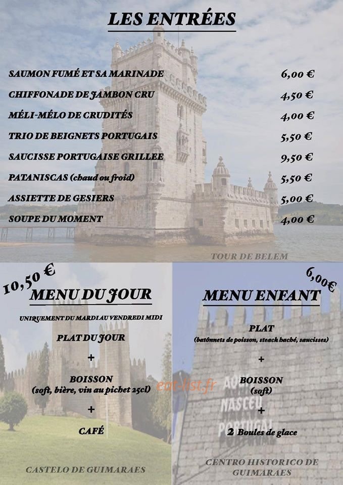 Les Deux Saveurs — carte page 2