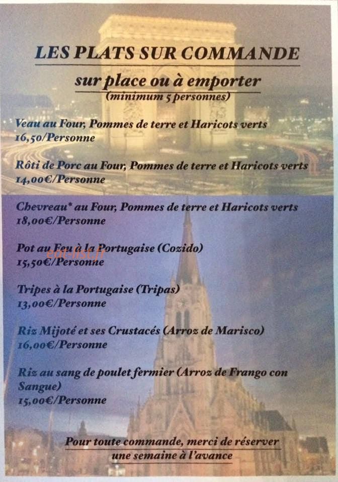 Les Deux Saveurs — carte page 1