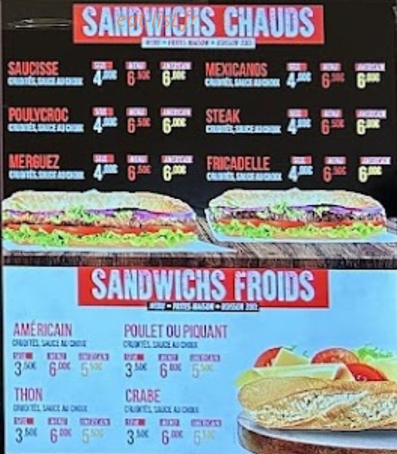 Luxa's Food Burgers — carte page 2