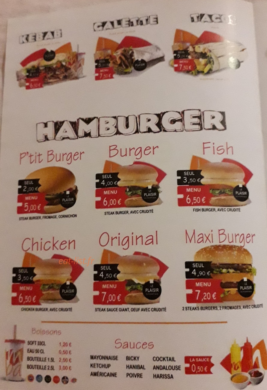 M.b.a Balikci  Kebab — carte page 2