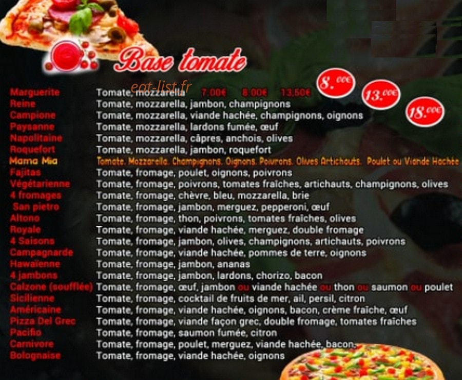 Mama Mia — carte page 1