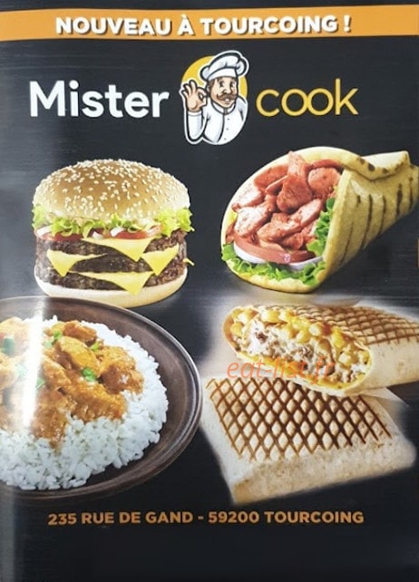 Mister Cook — carte page 1