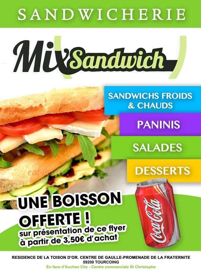 Mixsandwich — carte page 1