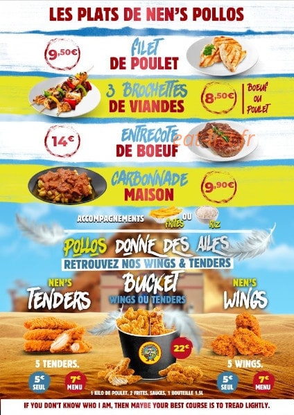 Nens Pollos Hermanos — carte page 3