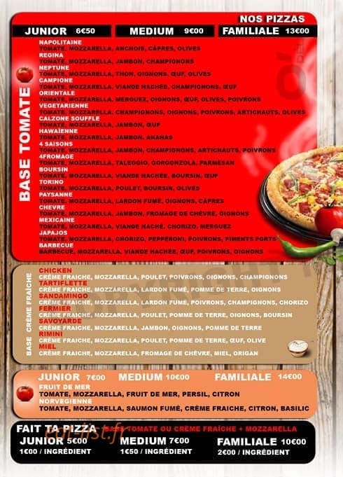 O'Delice — carte page 4