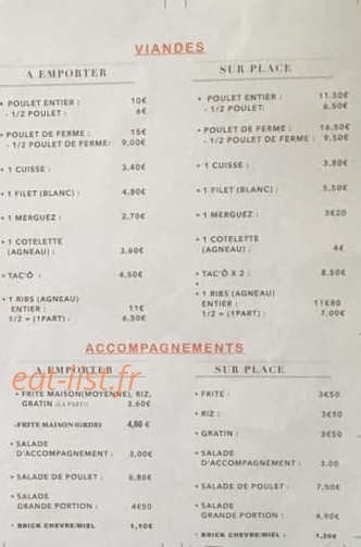 Ôbarbecue — carte page 2