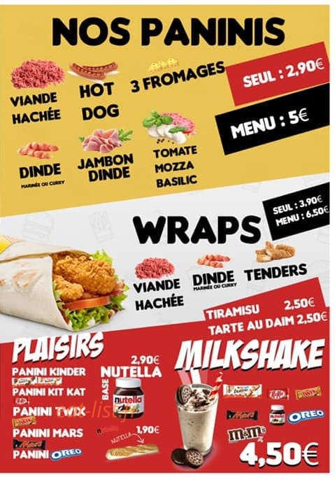Panini & Co — carte page 3