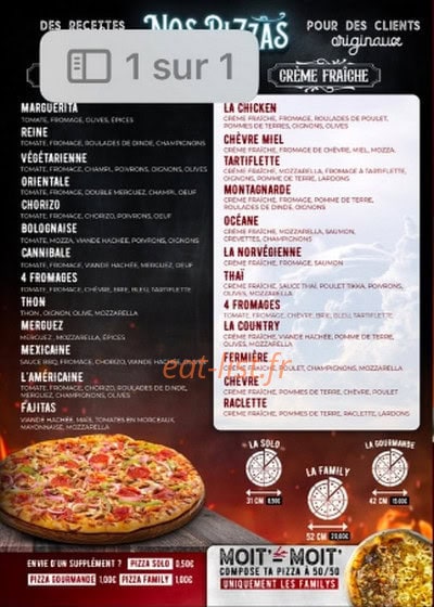 Pasta Pizza — carte page 2