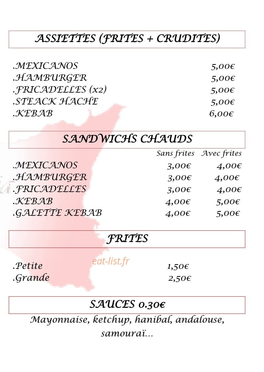 Pizzeria Peri — carte page 2