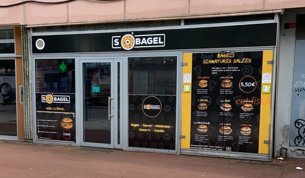 So bagel — carte page 1