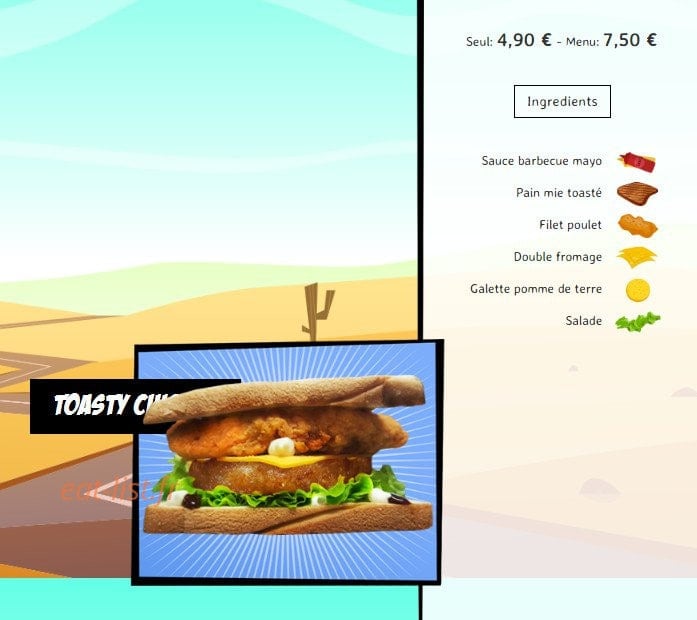 So'drive burger — carte page 23