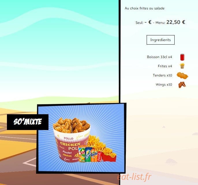 So'drive burger — carte page 15