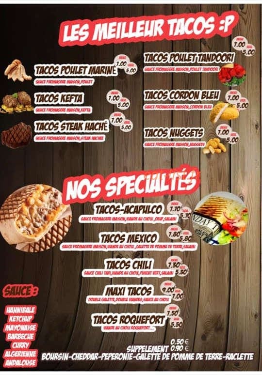 tacos&co — carte page 2
