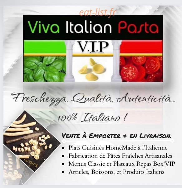 Viva Italian Pasta — carte page 1