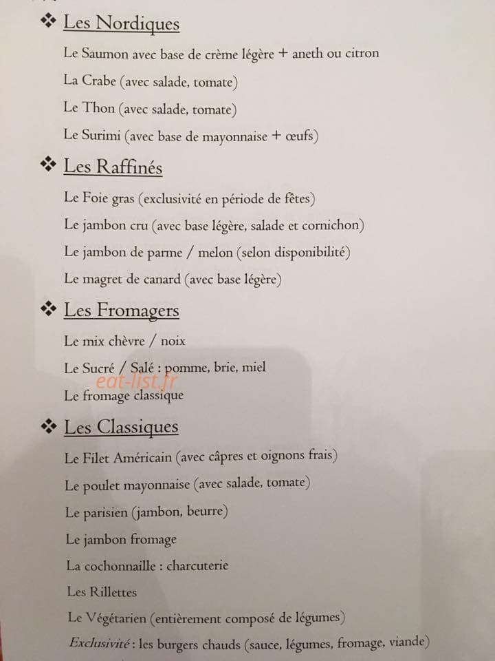 Espace frites — carte page 1