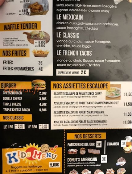 Histoire De Food — carte page 1