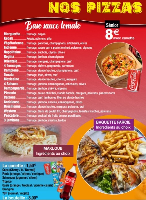 SpeedWich — carte page 1