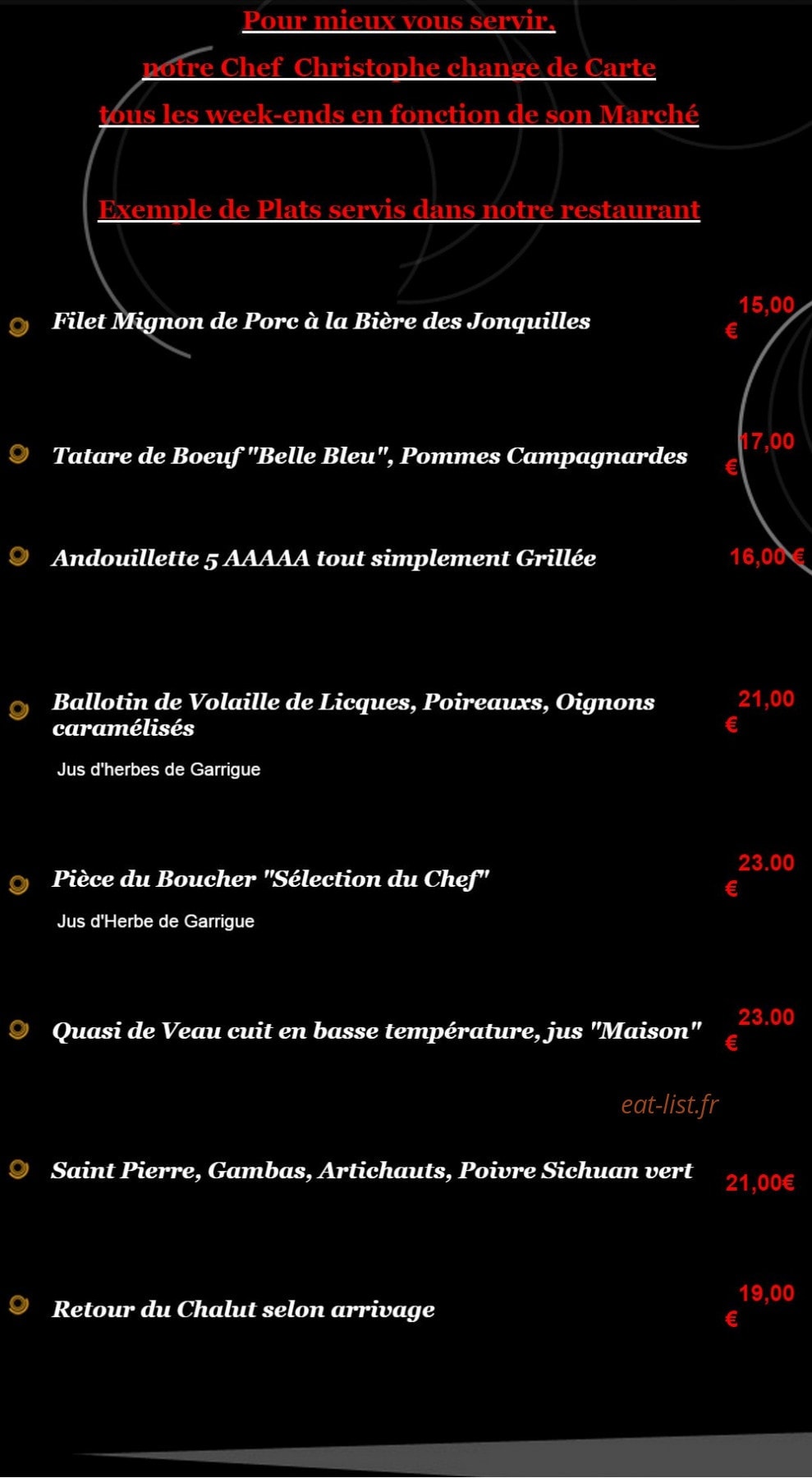 Le Pavé de Sars — carte page 2