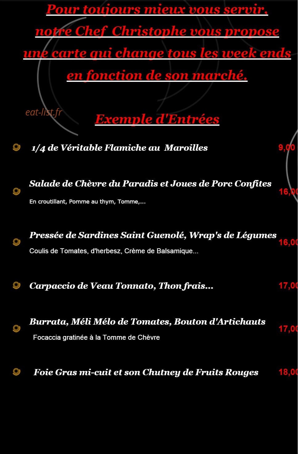 Le Pavé de Sars — carte page 1