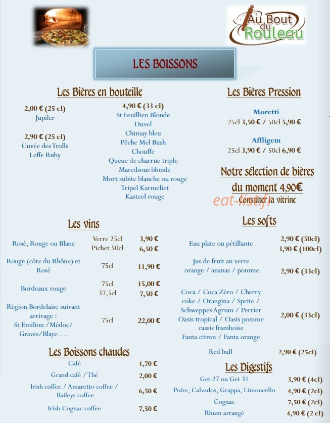 Au Bout Du Rouleau — carte page 6