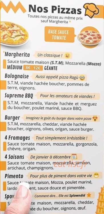 Au Croquant — carte page 2