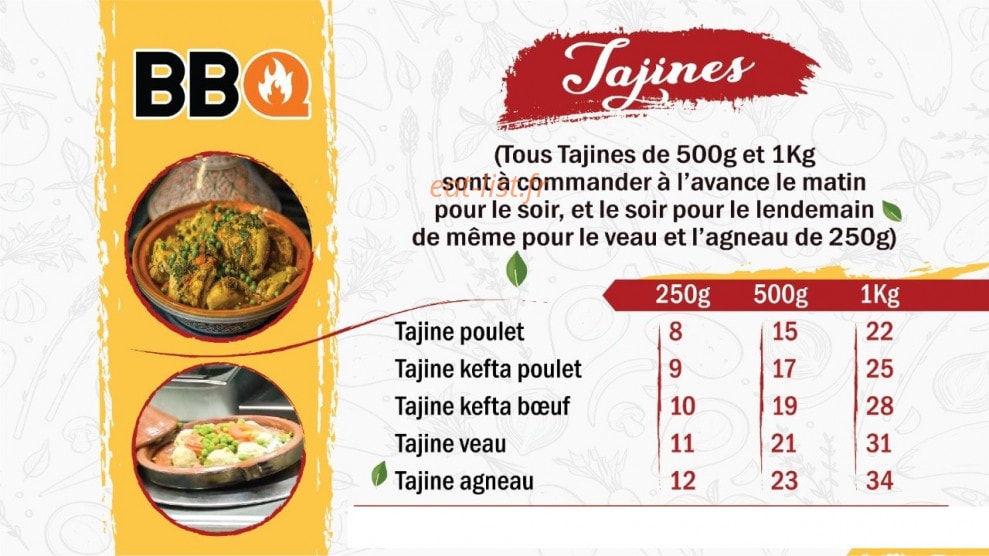 Bbq style — carte page 1