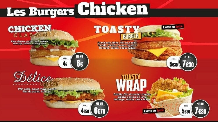 Best burger — carte page 2