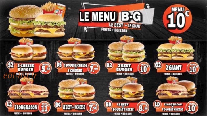 Best Food — carte page 2