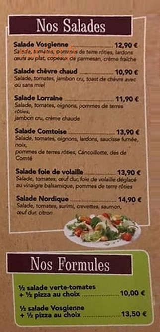 Le Cheval blanc chez Angèle — carte page 4