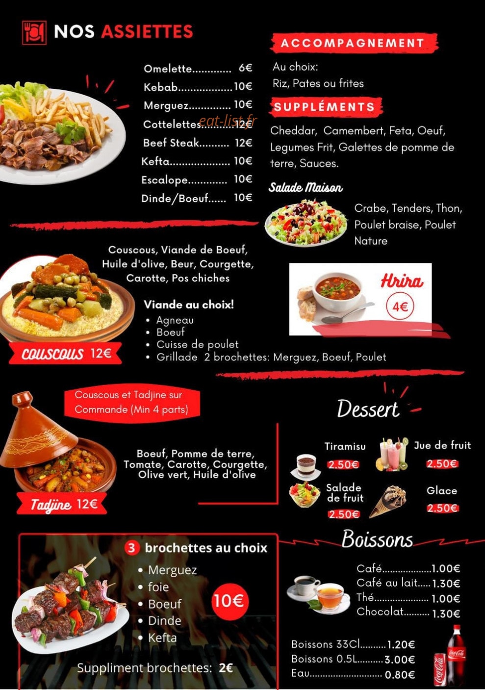 So Tacos — carte page 4