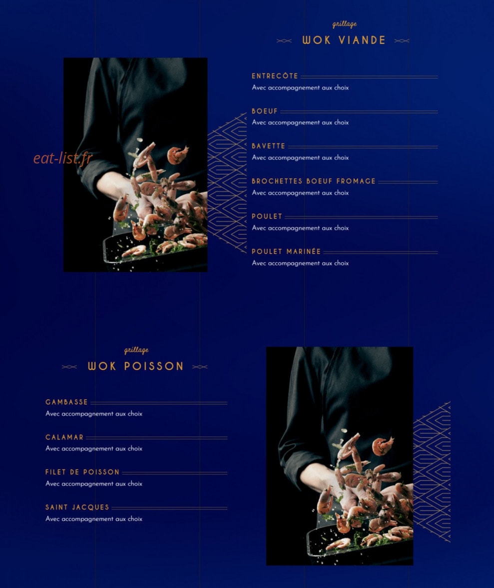 Yummy Wok — carte page 2