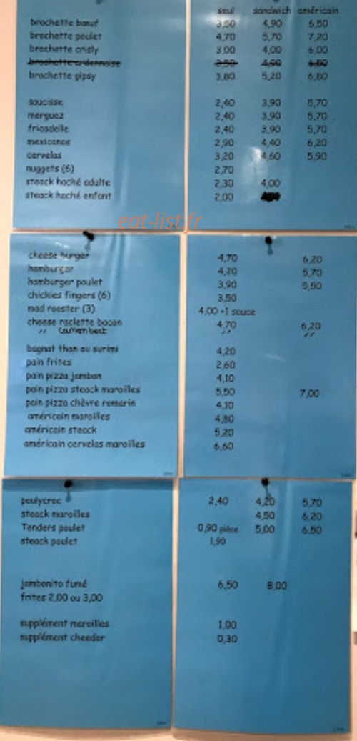 Fritenord — carte page 1