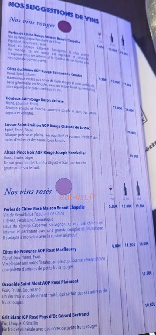 Le Phoenix — carte page 2