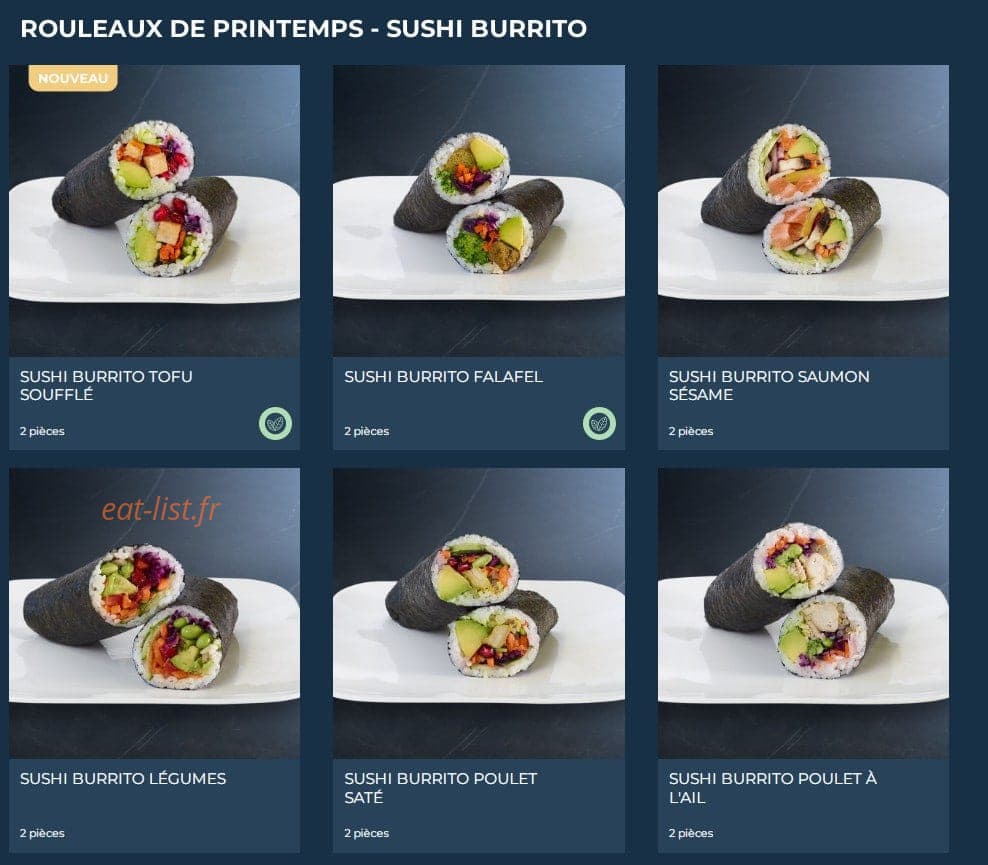 Taobento — carte page 9