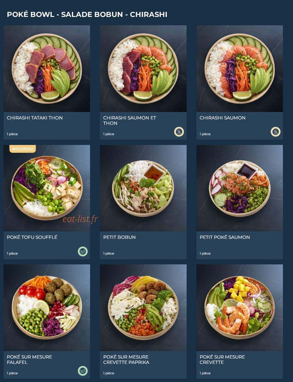 Taobento — carte page 7