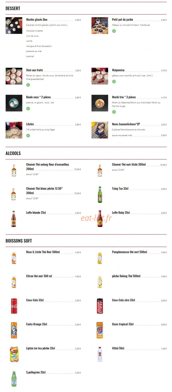 Waipo 外婆 — carte page 3