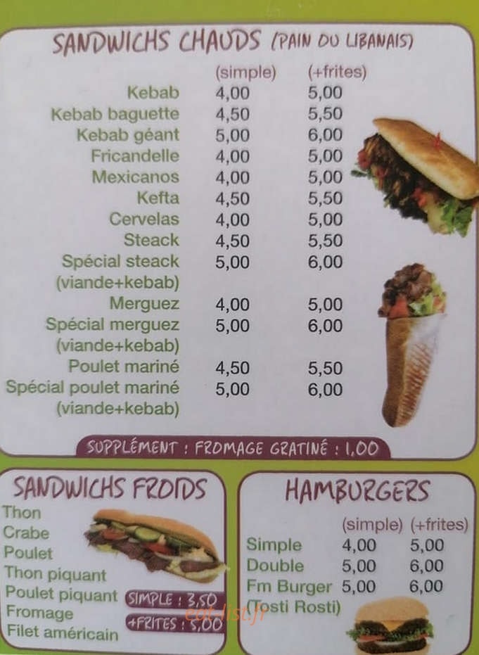 Royal kebab — carte page 2