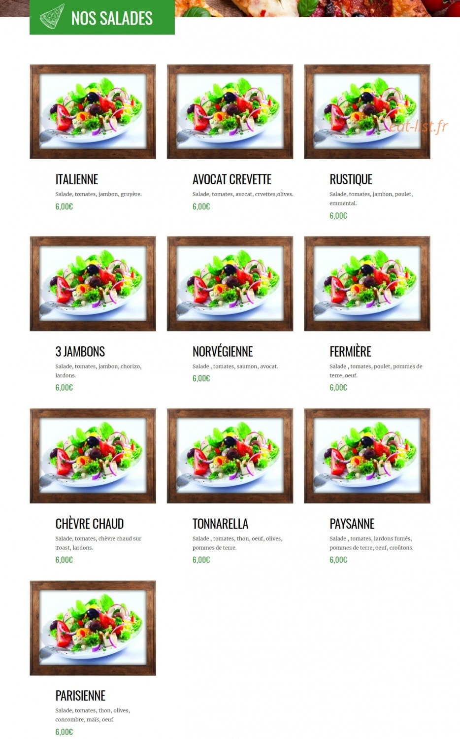 Casa Presto — carte page 7