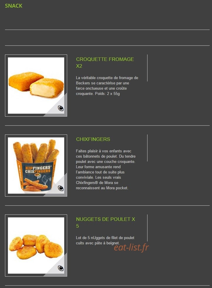 COOXO — carte page 2