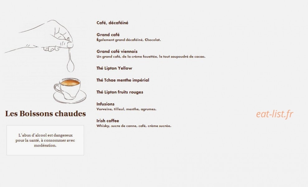 Le Comptoir du Malt — carte page 27