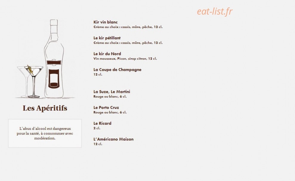 Le Comptoir du Malt — carte page 24