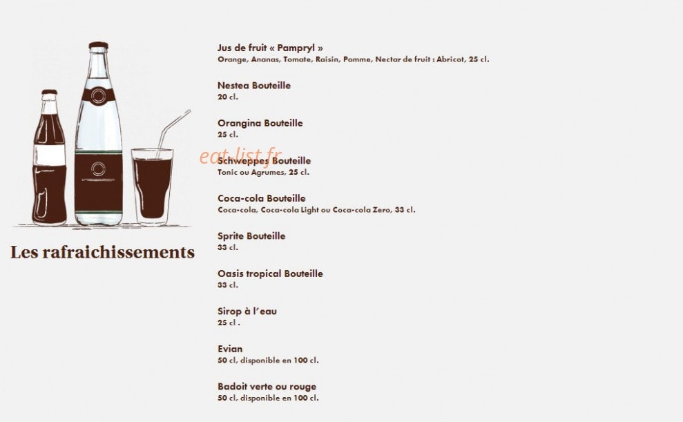Le Comptoir du Malt — carte page 26