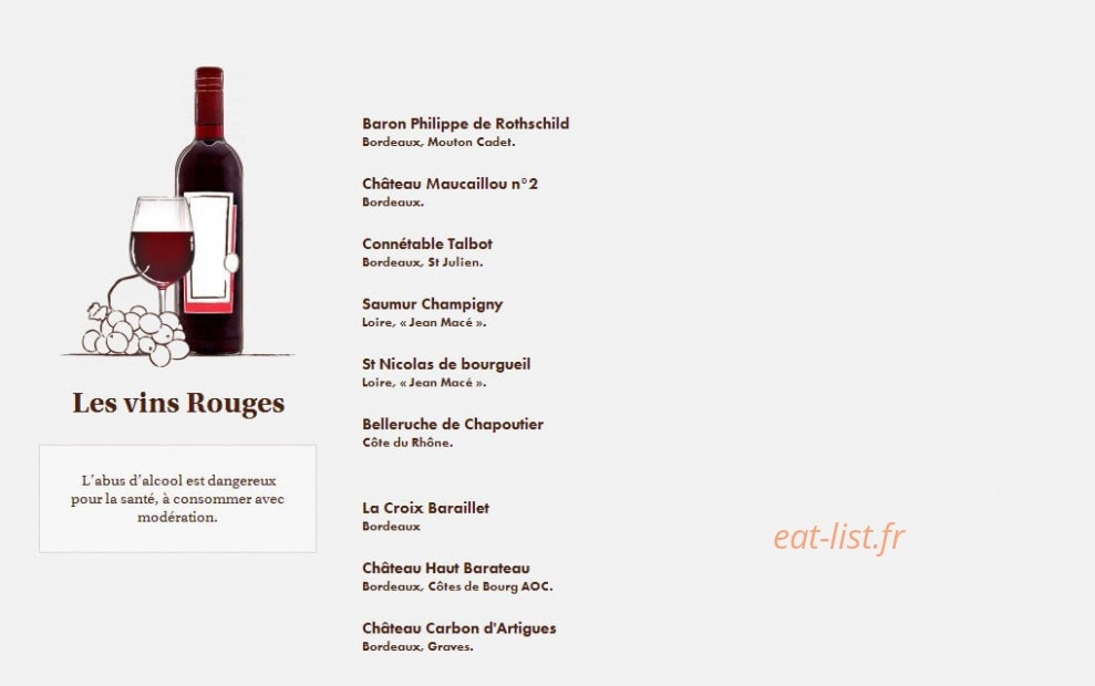 Le Comptoir du Malt — carte page 25