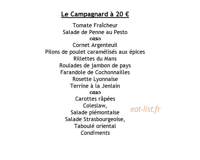 Le Kursaal — carte page 6