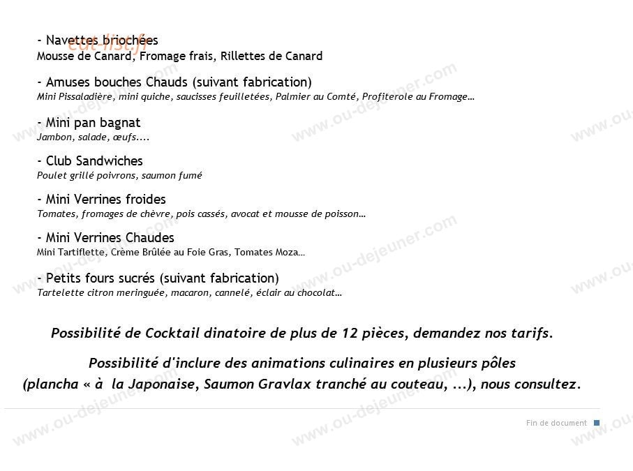 Le Kursaal — carte page 12